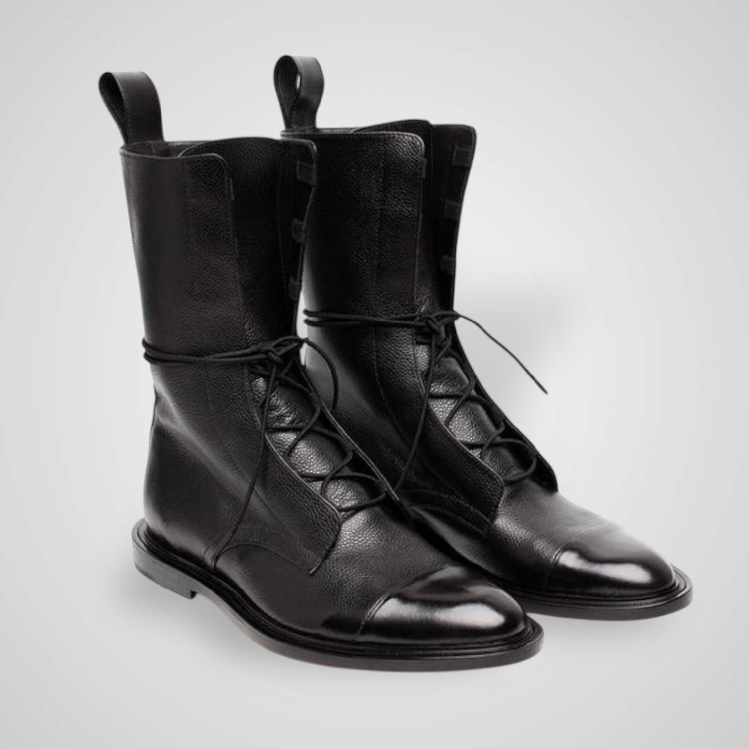 Vizzy – Vegane Lederstiefeletten für Damen – Ansicht 3
