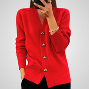 Sari – Woll-Cardigan für Damen mit Knöpfen – Ansicht 5