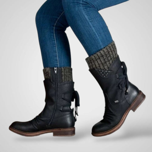 Bogie | Damen-Freizeitstiefel mit seitlichen Reißverschlüssen