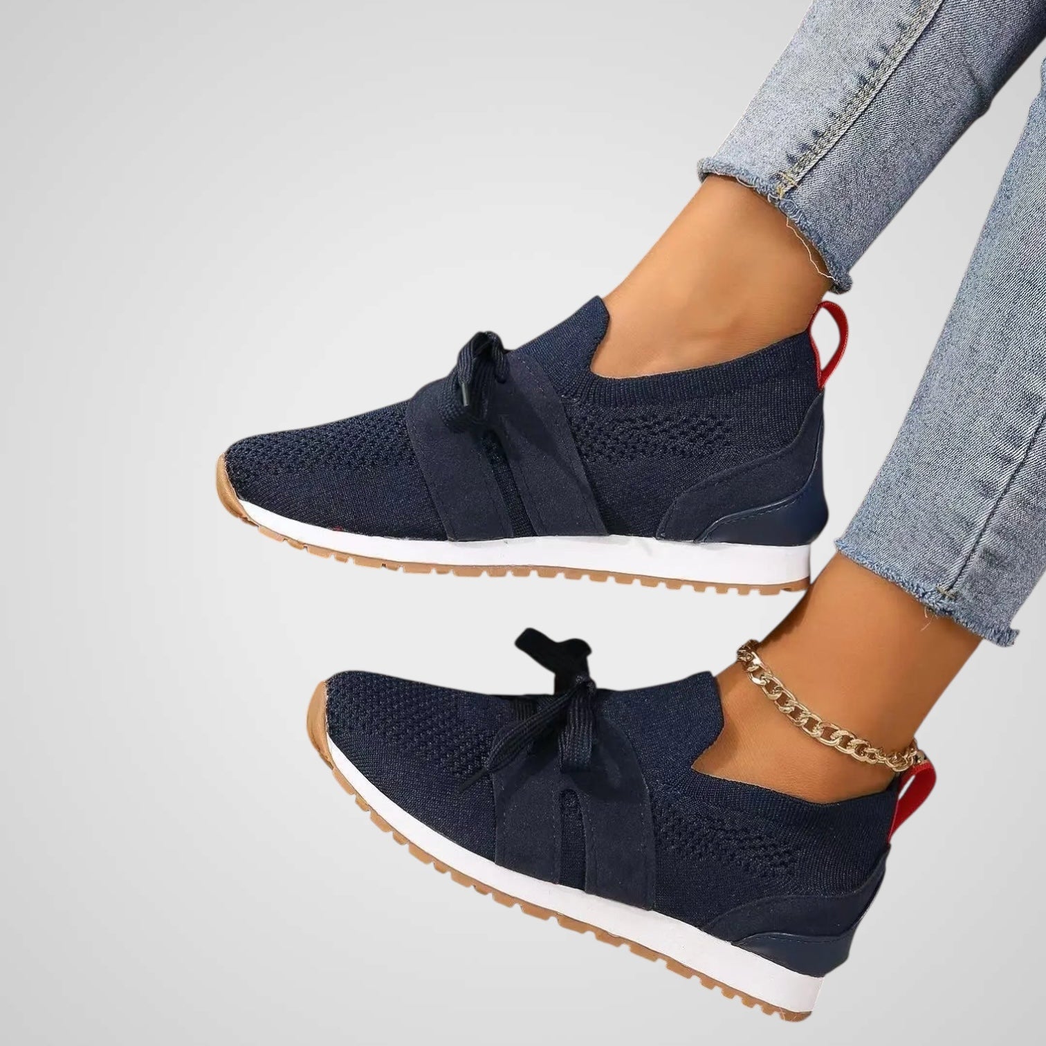 Gemma orthopädische Damen-Schnürschuhe aus Mesh