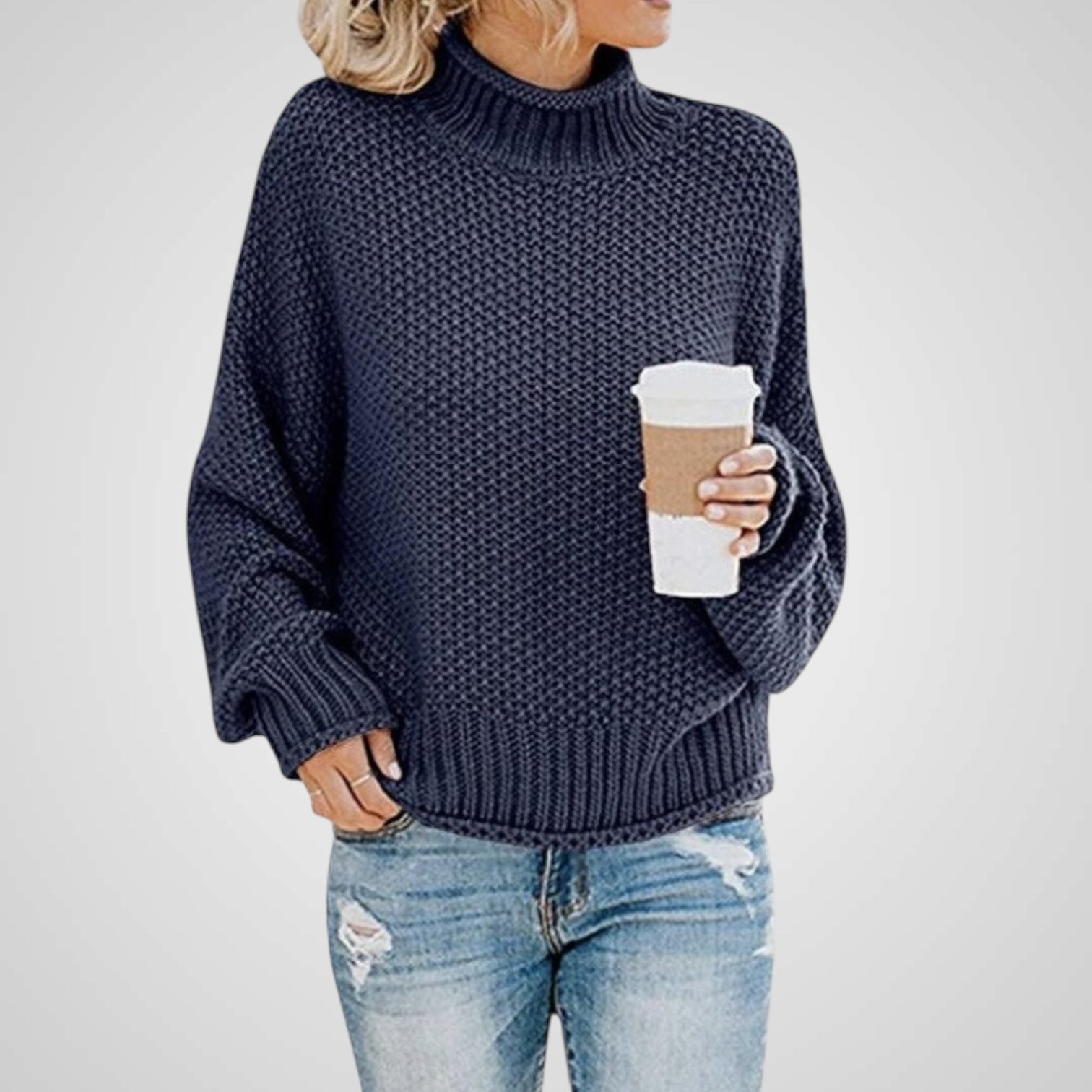 Weich Strickpullover – Ansicht 3
