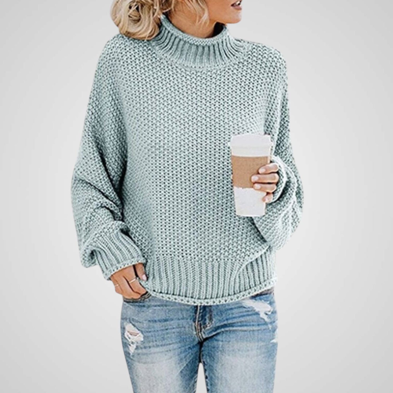 Weich Strickpullover – Ansicht 4