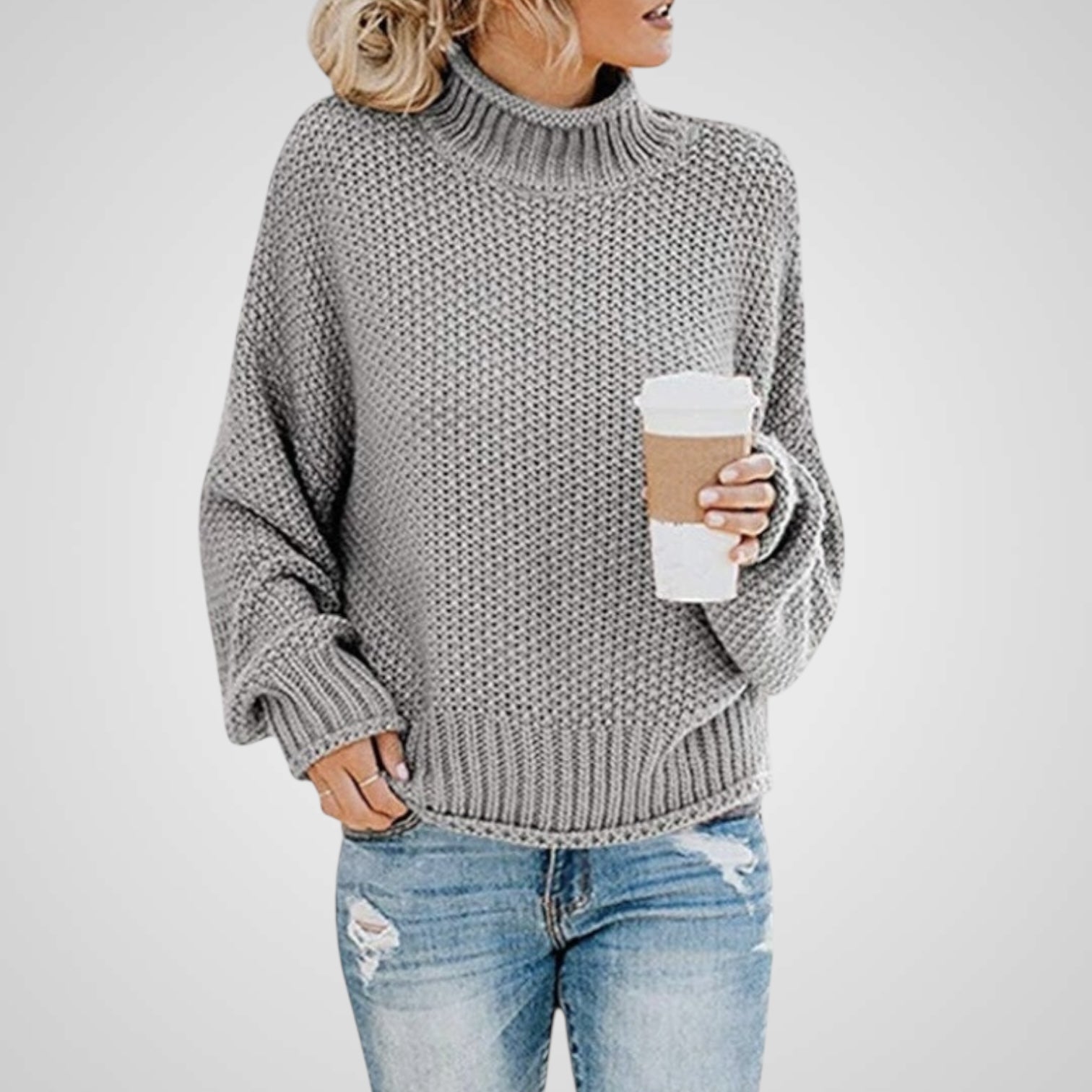 Weich Strickpullover – Ansicht 5