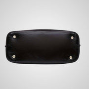 Anna – Elegante zweifarbige Ledertasche für Damen – Ansicht 5