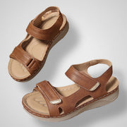 Fame – Orthopädische Damen-Plateausandalen mit Riemen – Ansicht 5