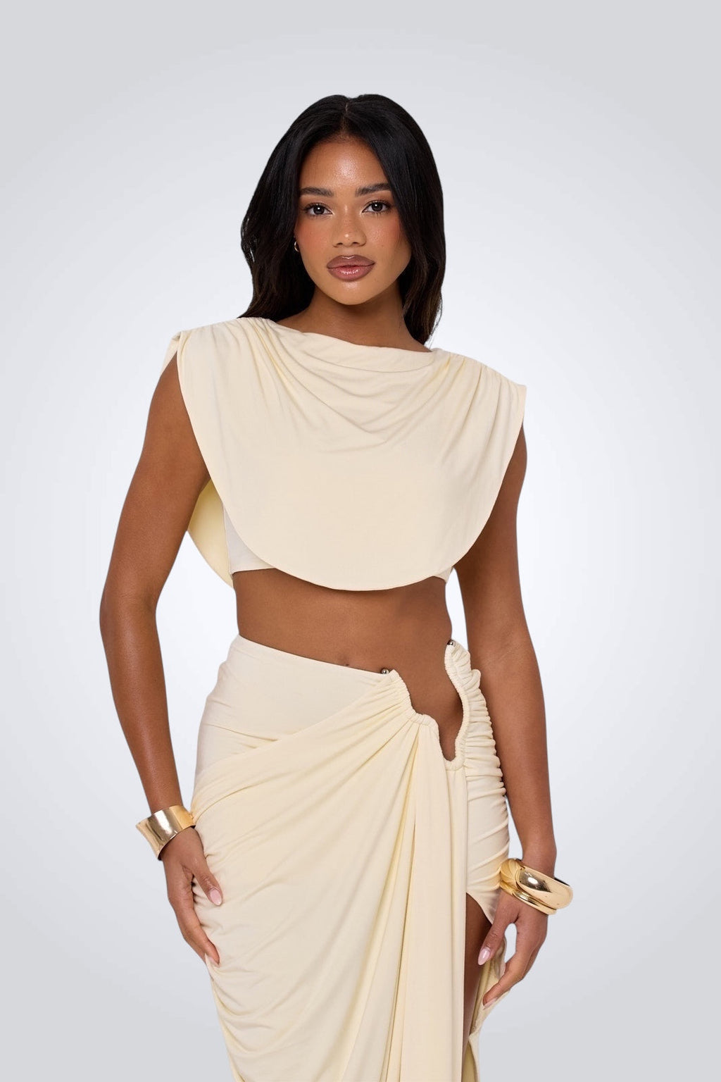 Kaia - Maxi-Set mit Metallic-Details