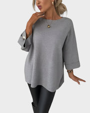 Janelle – Lässiger Damenpullover in lockerer Passform – Ansicht 8