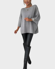 Janelle – Lässiger Damenpullover in lockerer Passform – Ansicht 4
