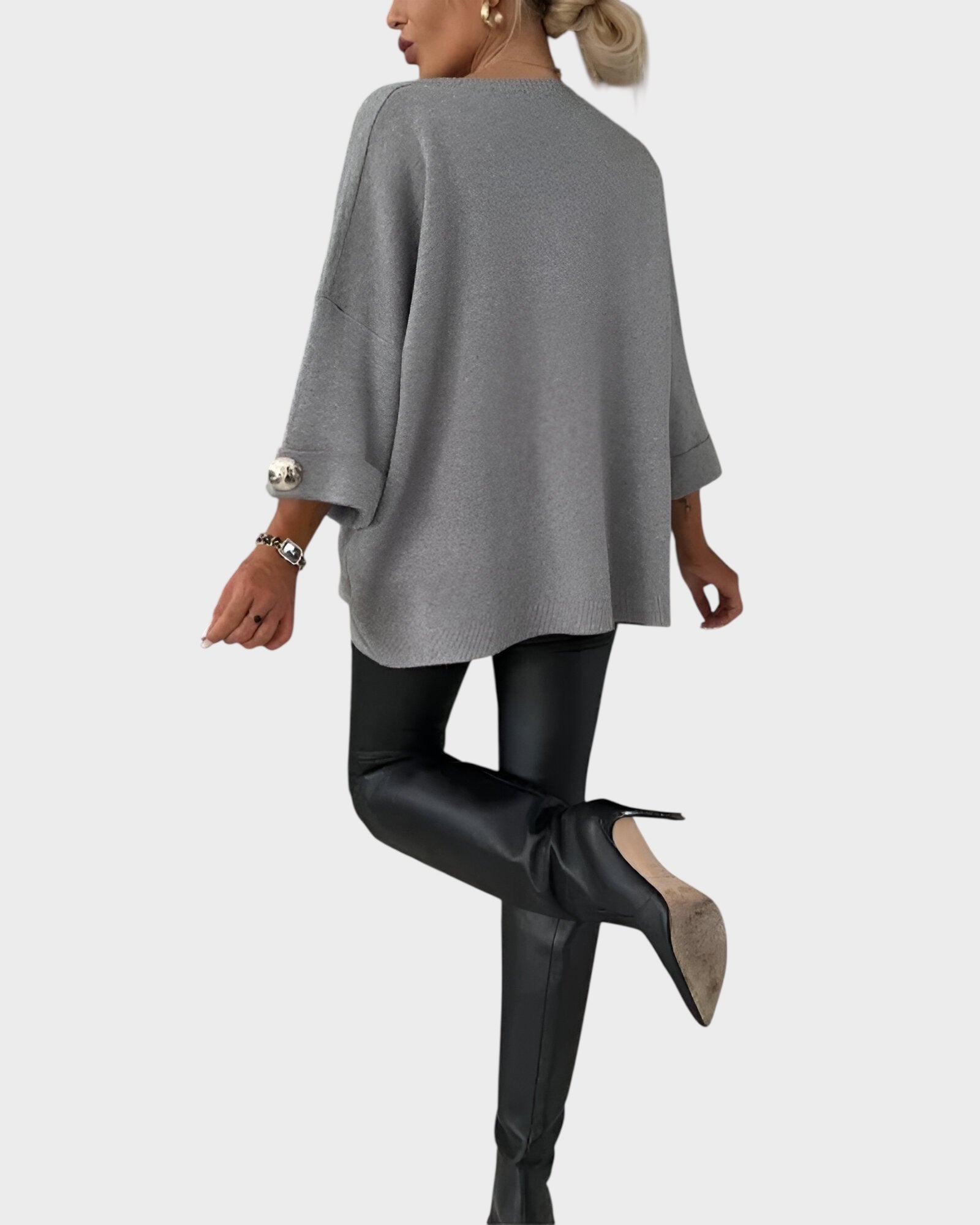 Janelle – Lässiger Damenpullover in lockerer Passform – Ansicht 3