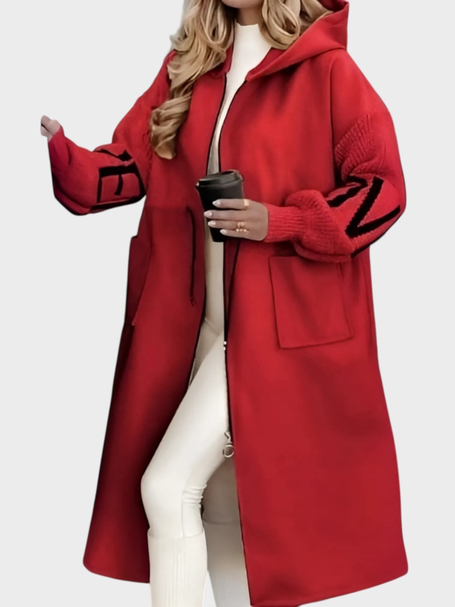 Rosana – Elegante Strickjacke für Damen mit Kapuze – Ansicht 11