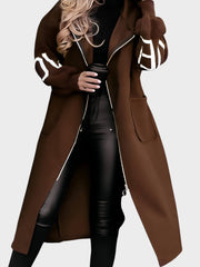 Rosana – Elegante Strickjacke für Damen mit Kapuze – Ansicht 10