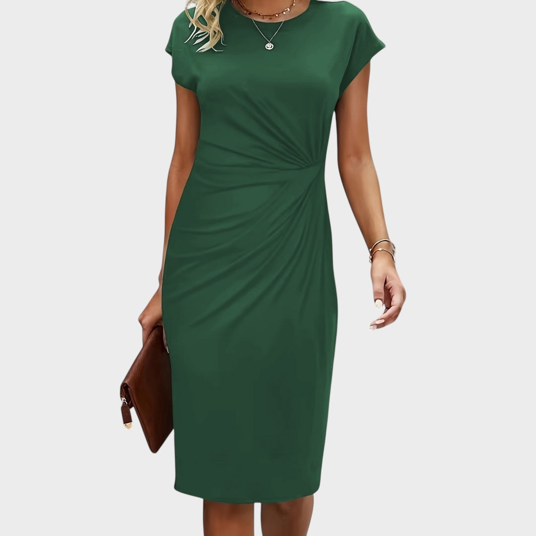 Madi – Figurschmeichelndes Wickelkleid für Damen mit Bindeband – Ansicht 5