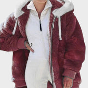 Andrea – Winterjacke für Damen mit Kapuze und Reißverschluss – Ansicht 12