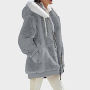 Andrea – Winterjacke für Damen mit Kapuze und Reißverschluss – Ansicht 10