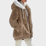 Andrea – Winterjacke für Damen mit Kapuze und Reißverschluss – Ansicht 9