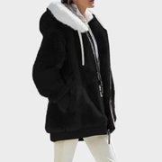 Andrea – Winterjacke für Damen mit Kapuze und Reißverschluss – Ansicht 7