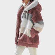 Andrea – Winterjacke für Damen mit Kapuze und Reißverschluss – Ansicht 3