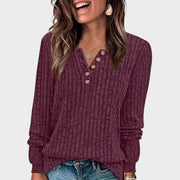 Charlie – Stilvolles strukturiertes Stricktop für Damen – Ansicht 3