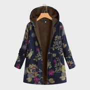 Camellia – Warmer Damenmantel mit Fleecefutter – Ansicht 4