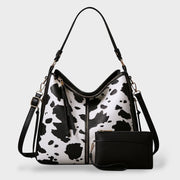 Evengelia – Tote-Tasche für Damen mit Leopardenmuster und Handgelenktasche – Ansicht 7