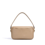 Ismene – Minimalistische Lederschultertasche für Damen mit Faltdeckel – Ansicht 15