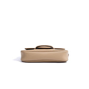 Ismene – Minimalistische Lederschultertasche für Damen mit Faltdeckel – Ansicht 17