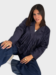 Eurika – Damen-Wildlederjacke mit Fransen