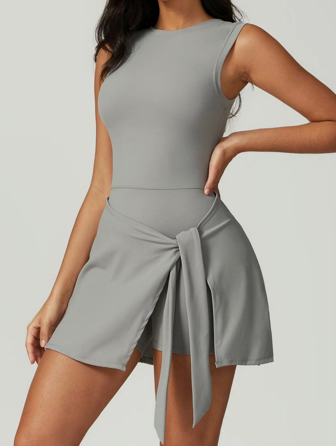 Lemilla – Sportliches Tenniskleid für Damen mit hohem Kragen – Ansicht 9