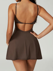 Lemilla – Sportliches Tenniskleid für Damen mit Schlitz am Saum – Ansicht 3