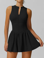 Lemilla – Sportliches Tenniskleid für Damen mit Raffung – Ansicht 2