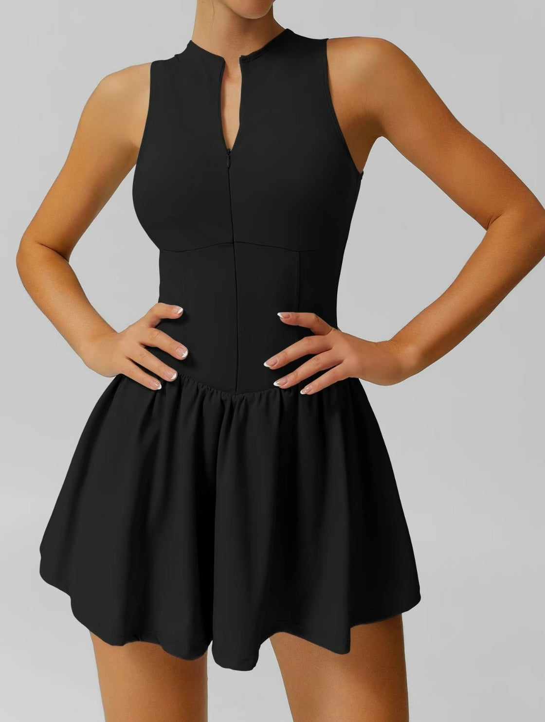 Lemilla – Sportliches Tenniskleid für Damen mit Raffung – Ansicht 28