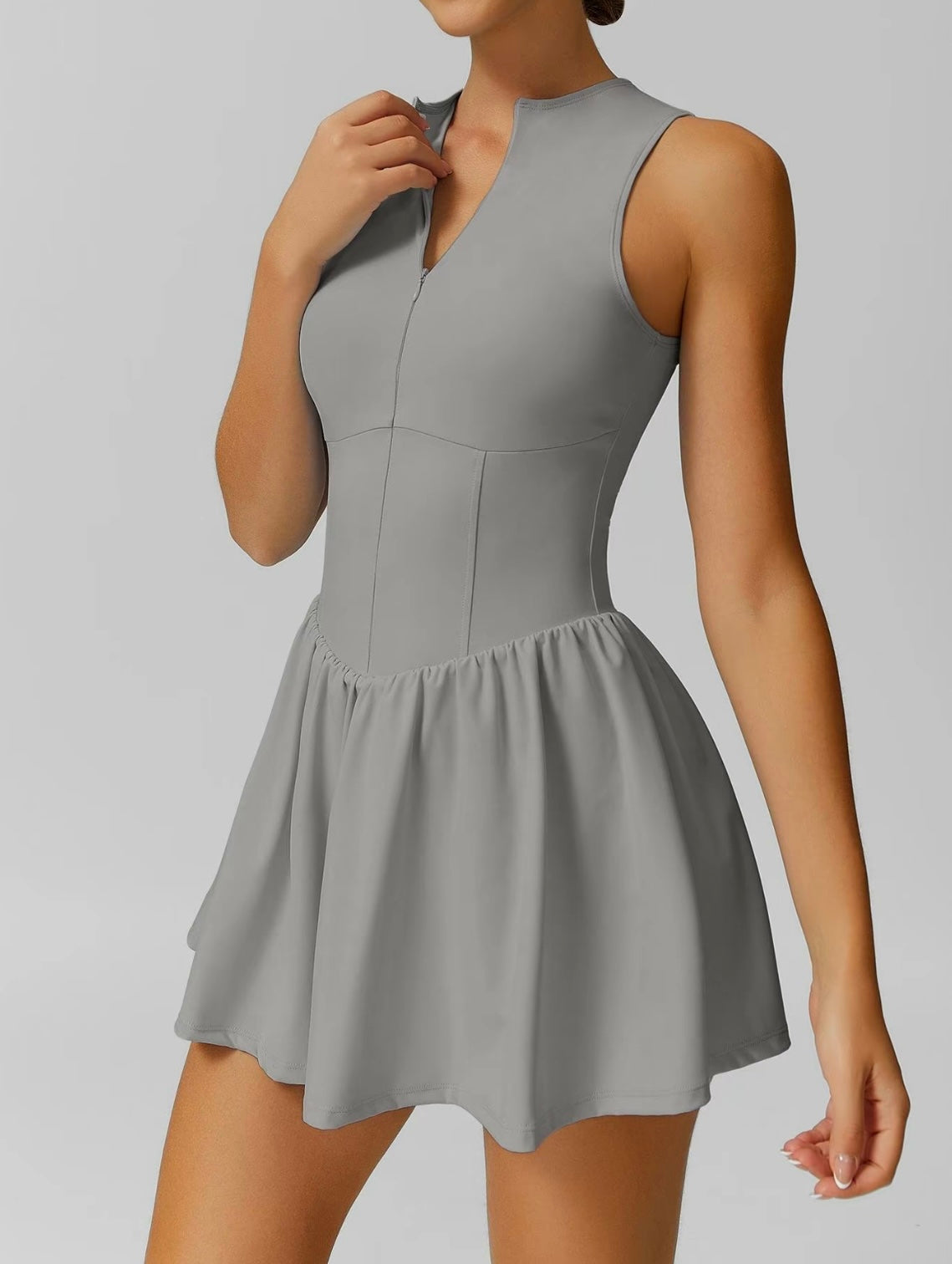Lemilla – Sportliches Tenniskleid für Damen mit Raffung – Ansicht 6