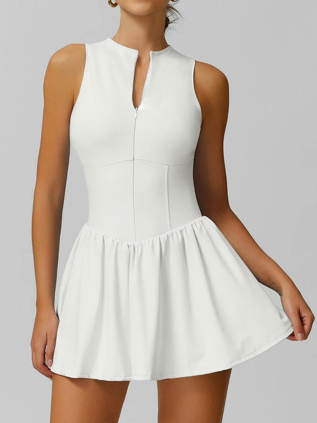 Lemilla – Sportliches Tenniskleid für Damen mit Raffung – Ansicht 15