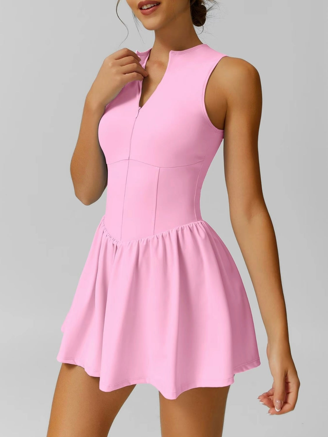 Lemilla – Sportliches Tenniskleid für Damen mit Raffung – Ansicht 19