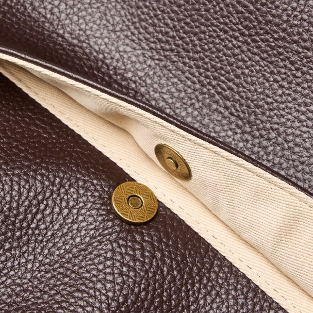 Adriani – Minimalistische Retro-Tote-Tasche für Damen aus echtem Leder – Ansicht 22