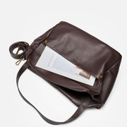 Adriani – Minimalistische Retro-Tote-Tasche für Damen aus echtem Leder – Ansicht 15