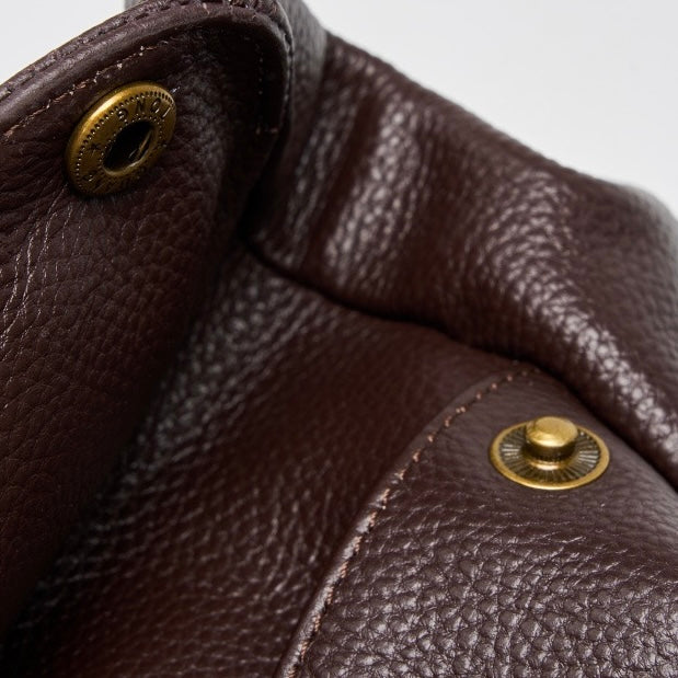Adriani – Minimalistische Retro-Tote-Tasche für Damen aus echtem Leder – Ansicht 21