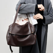 Adriani – Minimalistische Retro-Tote-Tasche für Damen aus echtem Leder – Ansicht 6