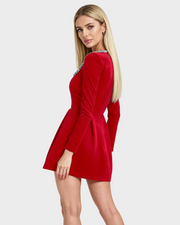 Celeste – Funkelndes Kristallkleid für Damen – Ansicht 8