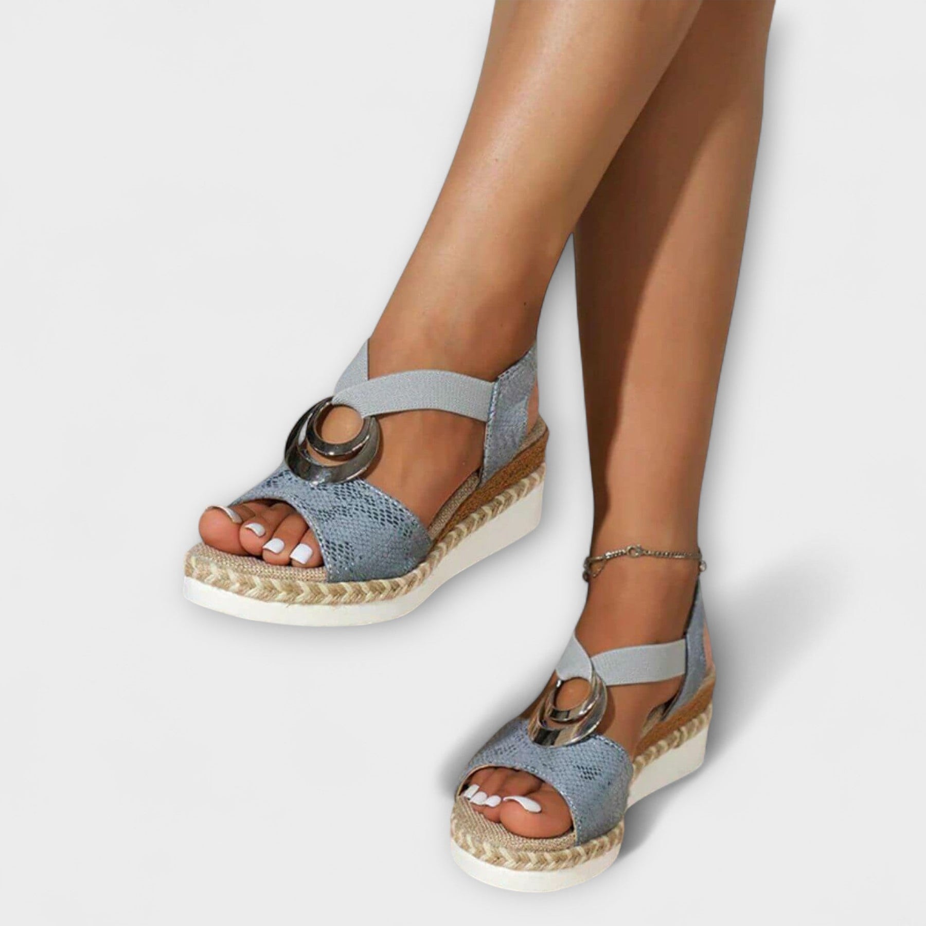Orthopädische bequeme Damensandalen – Ansicht 7