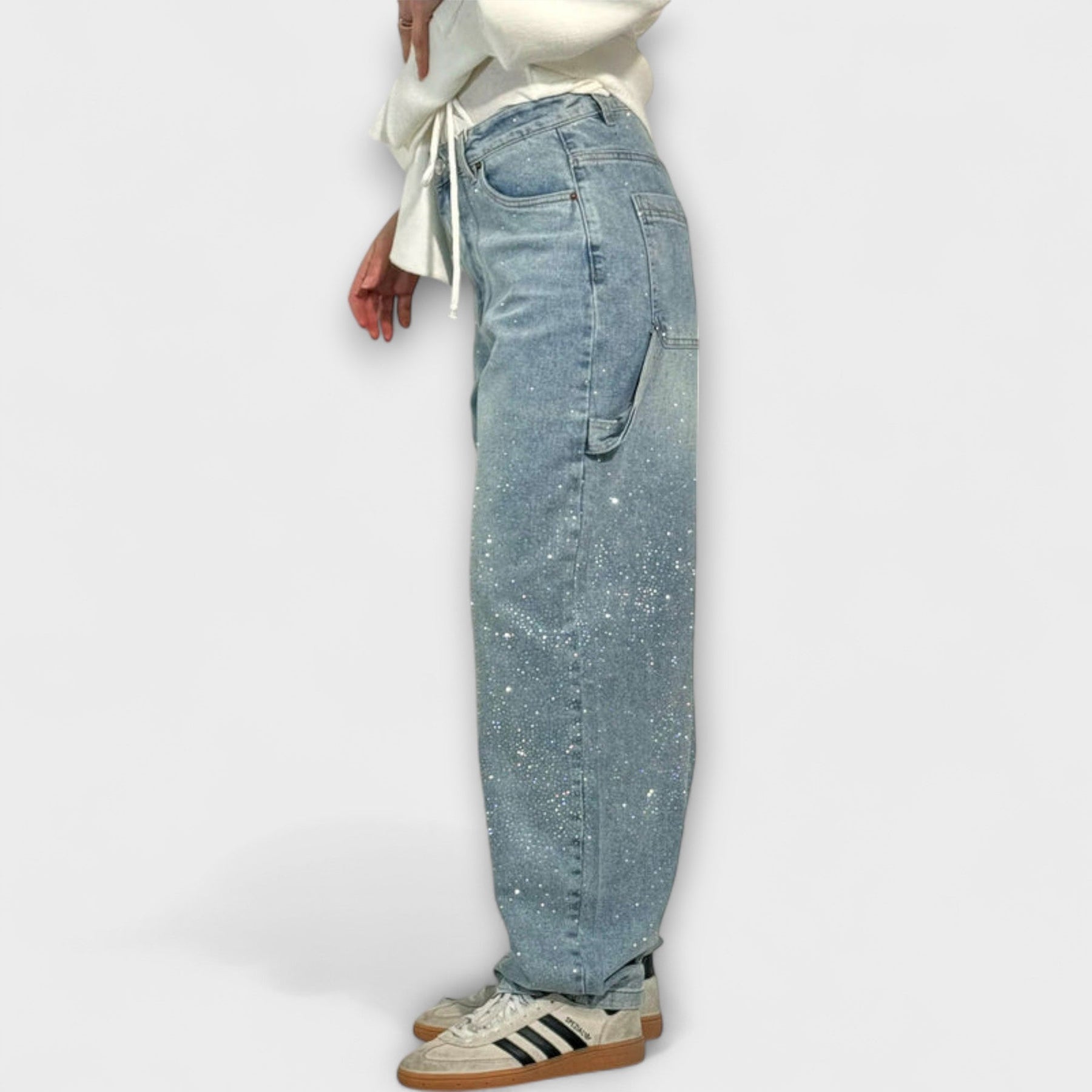Damen-Jeans Fabel im Balloon-Carpenter-Stil – Ansicht 5
