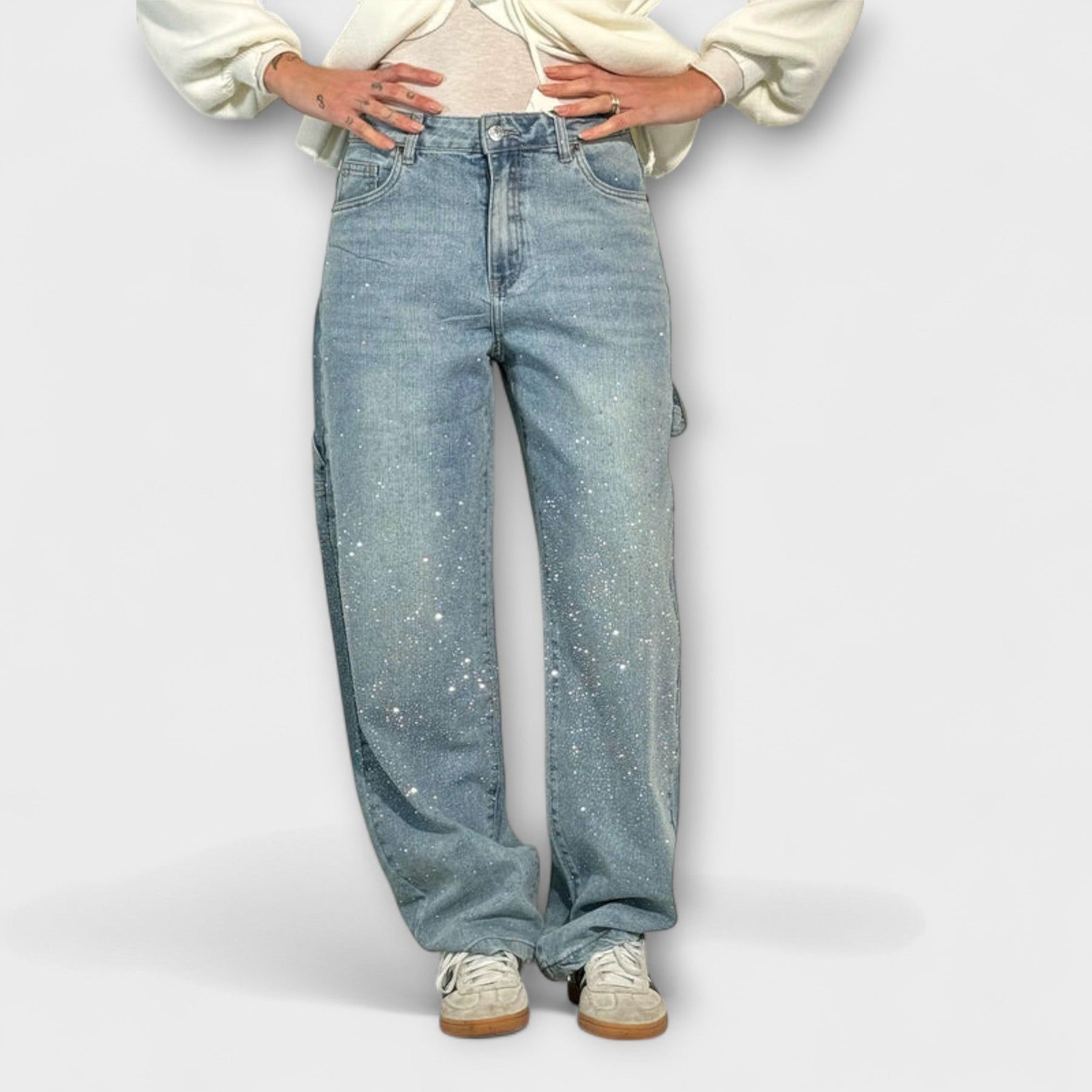 Damen-Jeans Fabel im Balloon-Carpenter-Stil – Ansicht 4