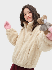 Tanya – Flauschige Fleecejacke für Damen – Ansicht 8