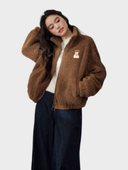 Tanya – Flauschige Fleecejacke für Damen – Ansicht 9