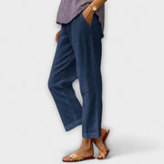 Leichte Sommerhose Julienne für Damen – Ansicht 6