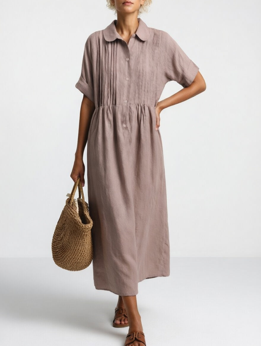 Christel | Luftiges Sommer-Hemdblusenkleid