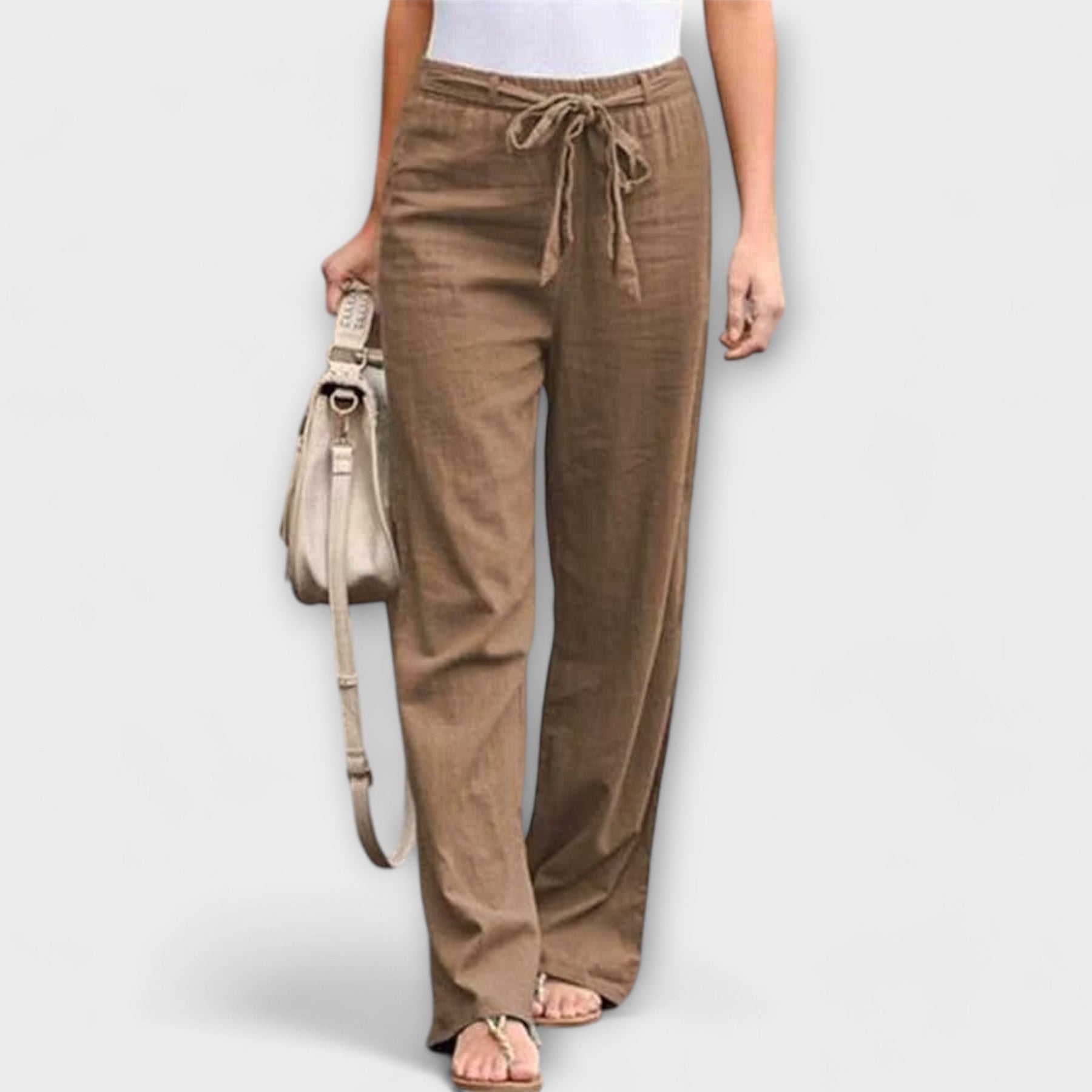 Leichte Leinenhose Loreen für Damen – Ansicht 6