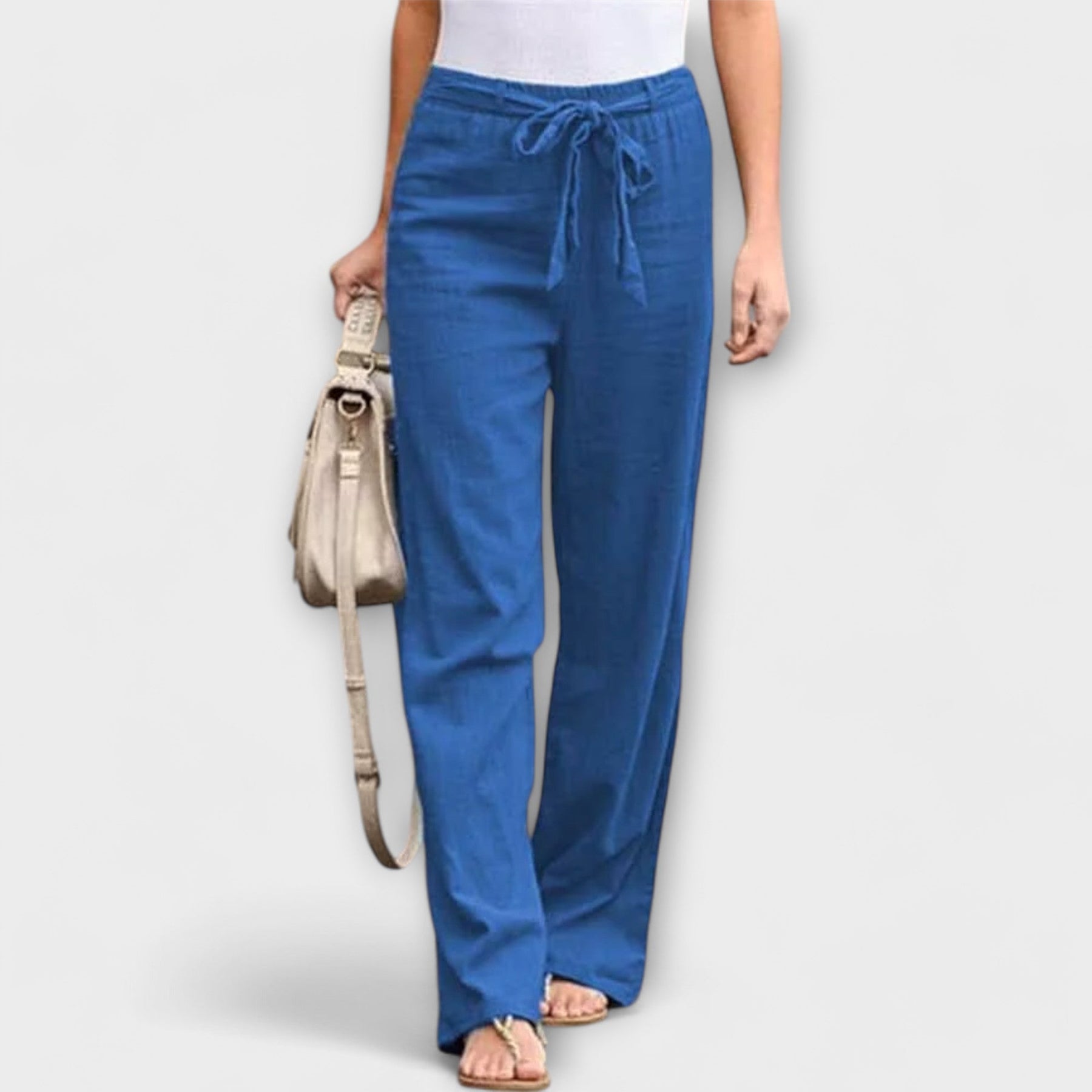 Leichte Leinenhose Loreen für Damen – Ansicht 2