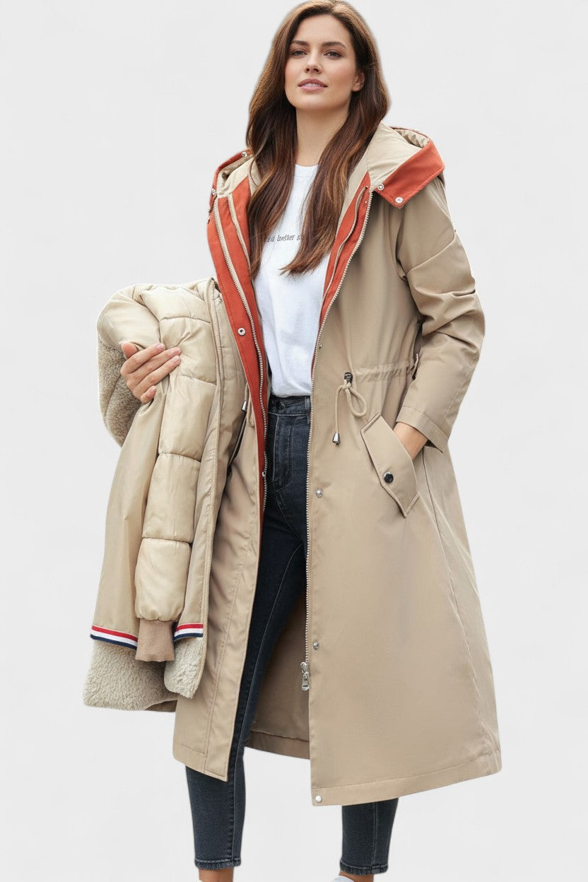 Lark – Leichte Herbstjacke für Damen mit Kapuze – Ansicht 5