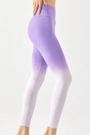 Damen-Leggings aus weichem Material mit hohem Bund und ohne vordere Naht – Ansicht 2